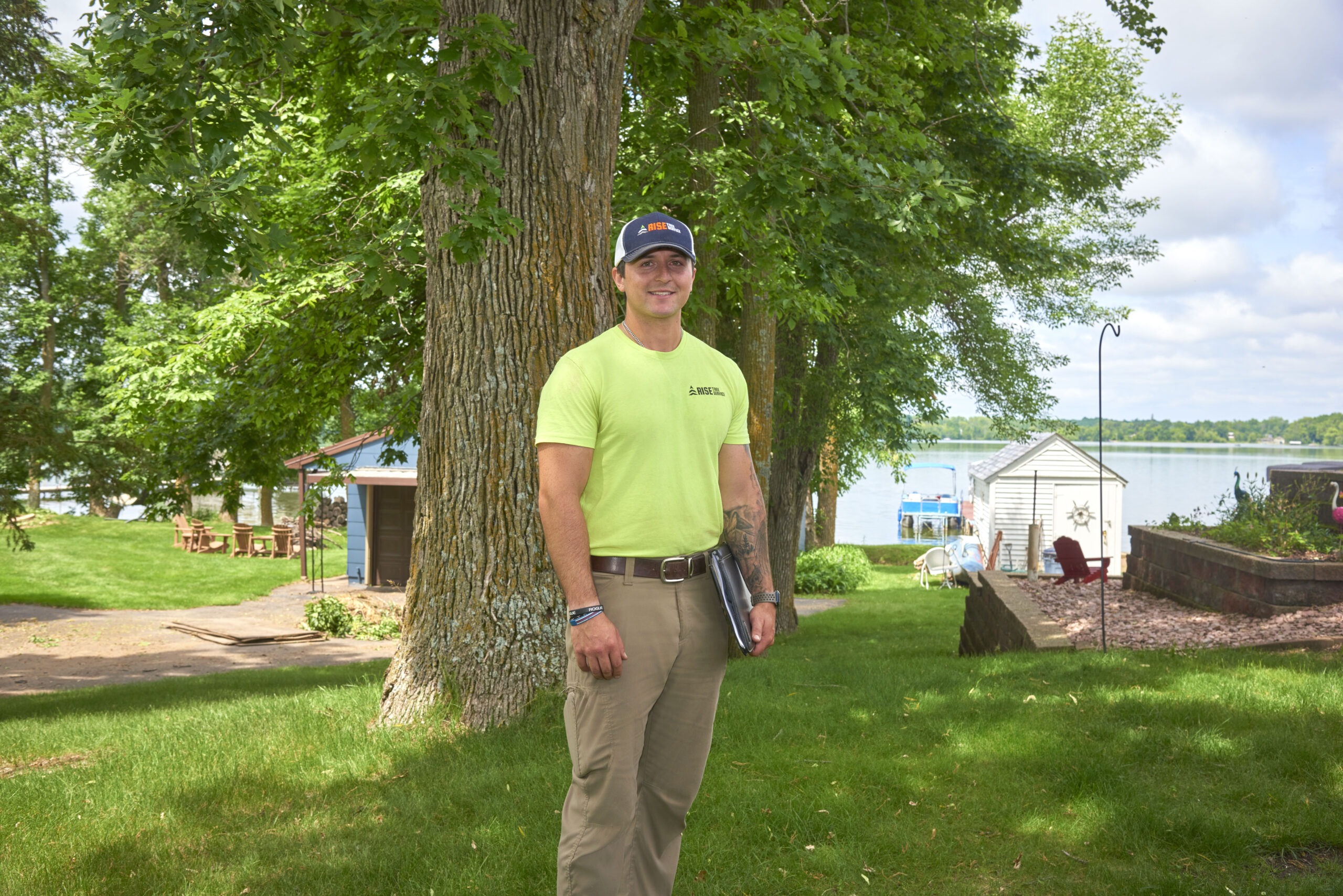 Micah Hindt, Founder and Owner of Rise Tree Service
